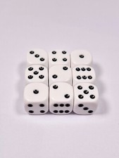 30 Games Workshop White D6