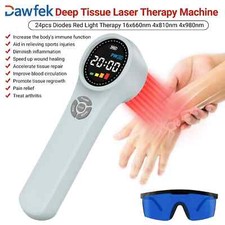 980nm LLLT Laser Therapy Deep Tissue Medical Machine Grey for Human Joint Muscle
