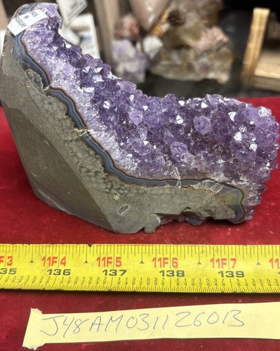 Amethyst cut base - cut, cabinet