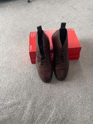 Mens brogue boots - mens, 8