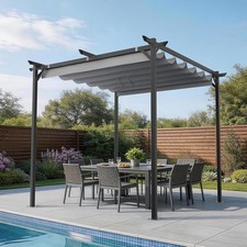 4m metal pergola - 2.4, x