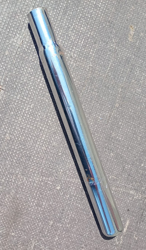 Vintage steel seatpost plain - vintage,