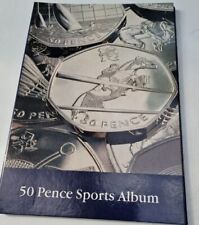 Olympic 2012 50p Album Full Set of Coins With Album