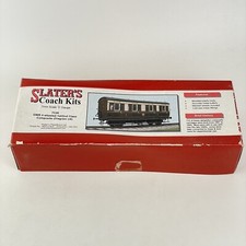 Slaters Coach Kits O Gauge 7mm Scale 7C06 GWR 4 Wheeled 1st/2nd Class Composite
