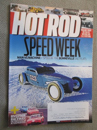 Hot rod magazine 2022 january - rod,