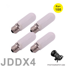 4x Photo Studio Flash Modeling Lamp Bulb,Fit For Bowens Interfit Godox Elinchrom