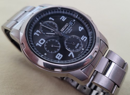 Mens seiko chronograph - mens,