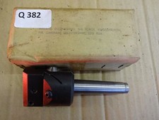 Arrand 2MT boring head 1 3/4" x 3/8" tool bits x 3/8" Whit draw bar