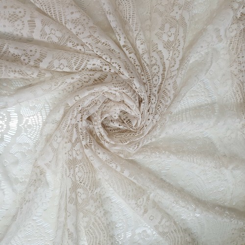 Guipure floral lace material - guipure,