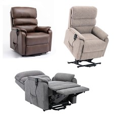 Thornton Dual electric riser and recliner mobility chair heat massage USB +SETUP