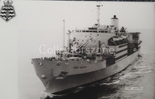 British Royal Navy Royal Fleet Auxiliary A386 Fort Austin Photograph 5.5x3.5"