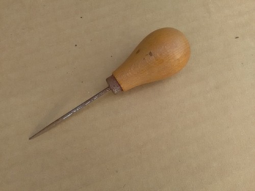 Vintage bookbinder awl - vintage,