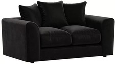 Plush Fabric Corner Sofa Full Back L Shape Corner,3 2, Swivel