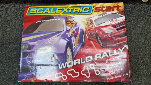 Scalextric start world rally - start,