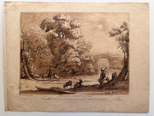 Original 18th century - original, etching