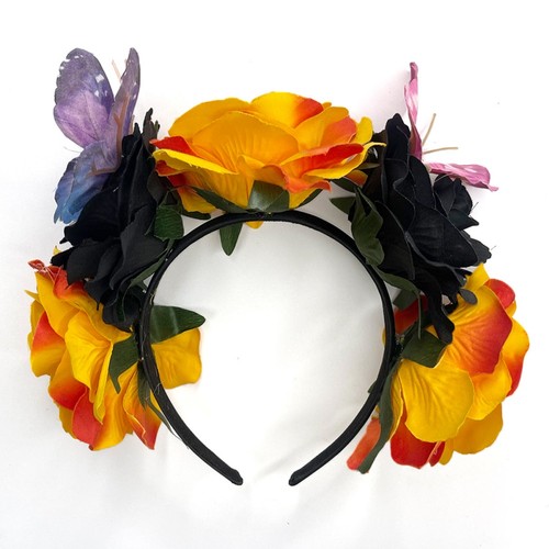 Colorful rose flower butterfly - colorful,