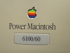 Apple Power Macintosh 6100/60 re-capped