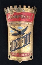 SAINT ETIENNE HIRONDELLE BIKE FRAME HEAD TUBE BADGE EMBLEM PLATE