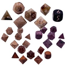 Wood, Bone, Horn Dice Sets