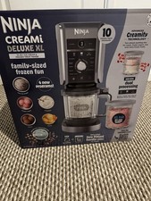 Ninja CREAMi Deluxe 10-in-1 Ice Cream and Frozen Drink Maker NC501UK