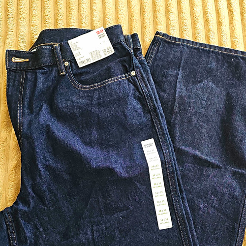 Uniqlo baggy jeans 34x33 - baggy,