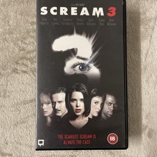 Scream 3 VHS Wes Craven Horror