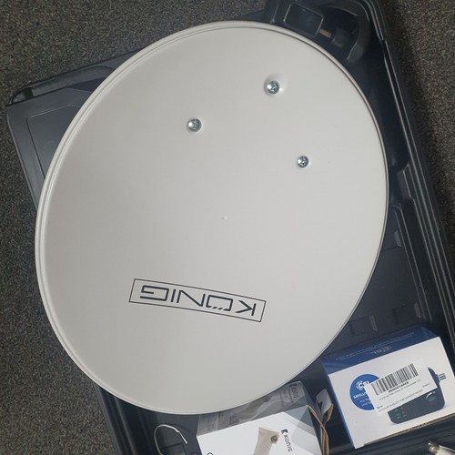 New konig portable satellite - konig,