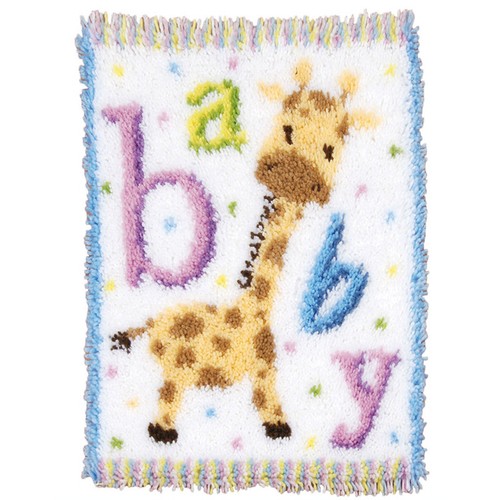 38cm latch hook kit - kit, rug