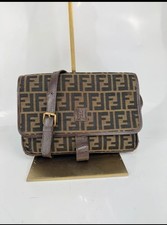 Fendi shoulder bag canvas/