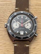 Vintage Heuer Autavia 1163 c1971 42mm Automatic Chronograph pre-Viceroy