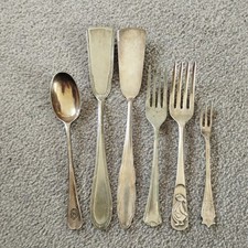 Pieces vintage silver - 6, of
