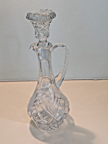Antique crystal cut glass - cut,