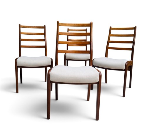 Set four teak plan freso - of, g