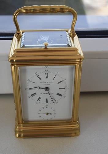 Repeater carriage clock alarm - repeater,