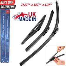WINDSCREEN WIPER FRONT + REAR Blades Kit for Vauxhall Opel Corsa D E !