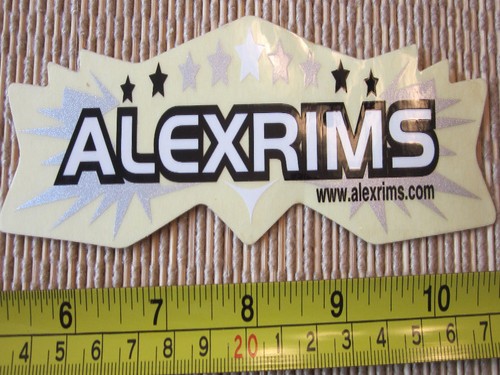 Alex rims white - 5", road
