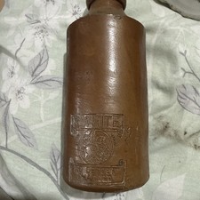 Antique stoneware bottle - stoneware,
