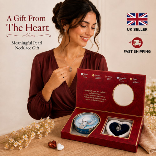 Diy wish pearl necklace kit - diy,