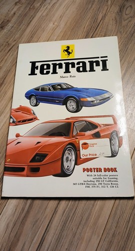 Ferrari poster book gtb - ferrari,