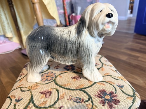 Vintage old english - english, sheepdog