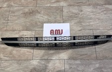 Mercedes-Benz E Class W211 Front Bumper Lower Insert With Brilliant Silver Trim