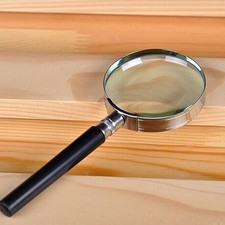 Handheld Magnifier 50 mm Glass