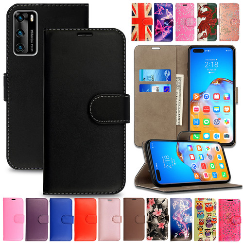 Flip leather book - case, wallet