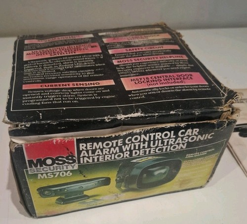 Moss 706 car - ms, alarm