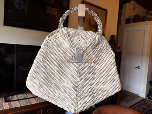 Vintage 1940s ivory corde - 1940s,