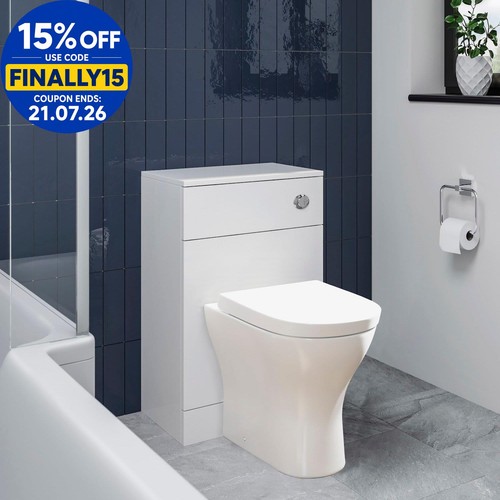 Btw back wall toilet pan - back,