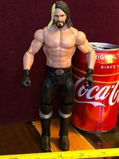 SETH ROLLINS WWE WWF Official Action Figure Wrestling Black Outfit