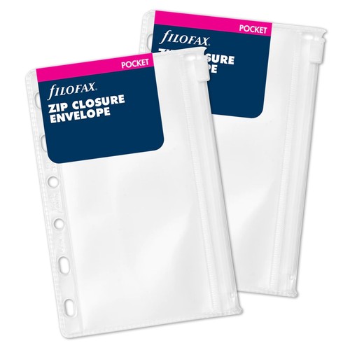 Filofax pocket zip - zip, closure