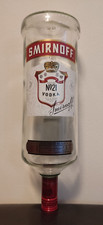 Empty Smirnoff No 21 Vodka Bottle 1.5 litre Optic Bottle - Man Cave, Bar