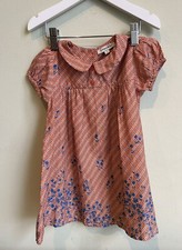 Cute Caramel Baby & Child Checked Cotton Summer Dress Age 2